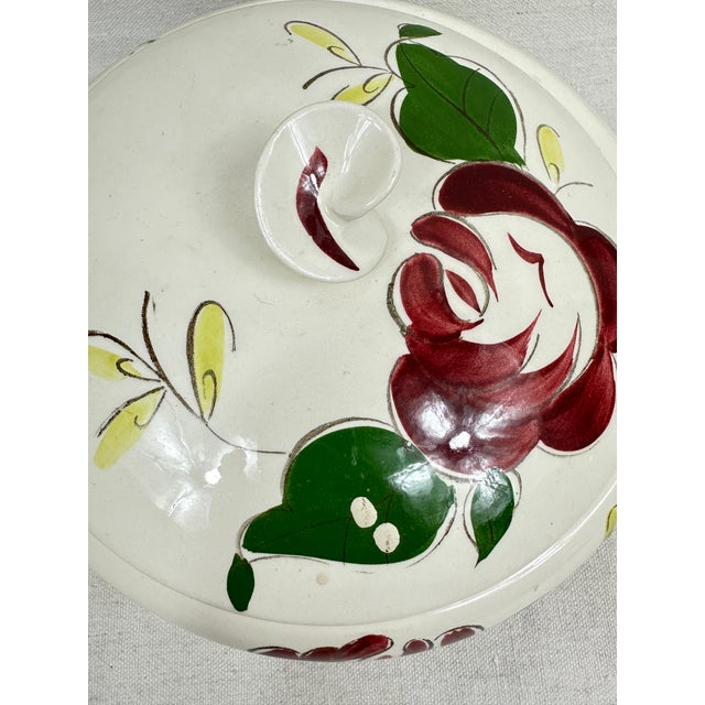 Vintage Covered Vegetable Dish For Sale - Image 4 of 9