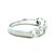 JLJ Five-Stone 2.00 Carat Diamond Platinum Band Ring, Size 6.5 For Sale - Image 4 of 9