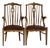 Oak Wood Armchairs Sculptural Accent Chairs Denmark Set of 2 1960s For Sale