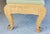 Pistachio 1920s Antique Chinese Hand Carved Upholstered Wooden Long Bench For Sale - Image 8 of 12
