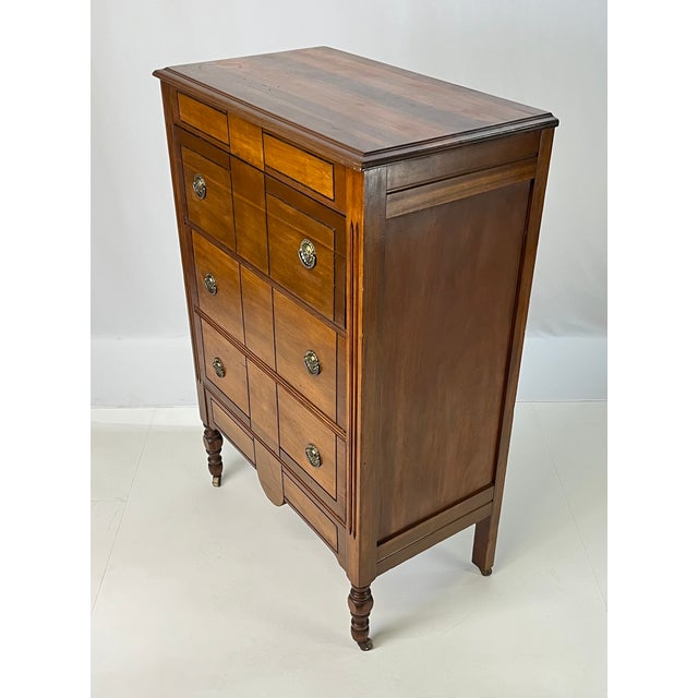 Early 20th Century Depression Era Chest of Drawers For Sale - Image 4 of 12