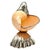 Binazzi Foresto Italian Chrome Bird Shell Bowl Sculpture 8.75" For Sale - Image 9 of 14