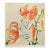 1940 Tiger Lily Colored Woodblock For Sale