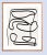 Not Yet Made - Made To Order Minimalist Abstract Line Drawing For Sale - Image 5 of 6