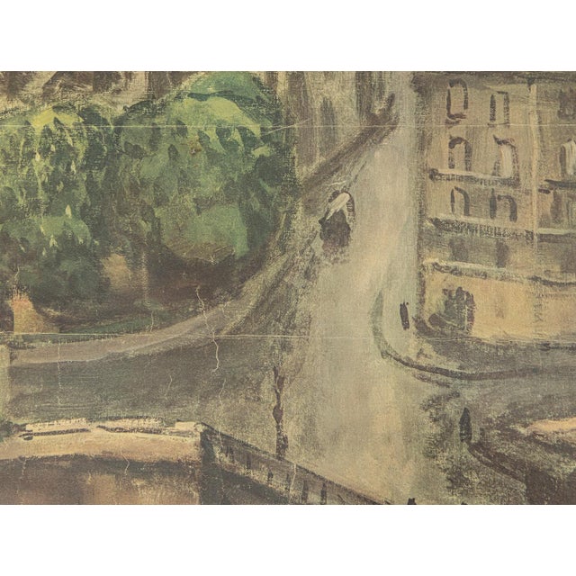 Paper French National Railways Notre Dame Poster, 1950s For Sale - Image 7 of 18