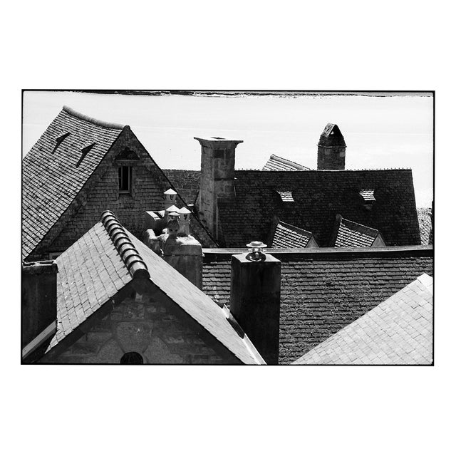 Paul Cooklin, Rooftops, Mont Saint Michel, Edition of 50 For Sale