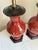 Oxblood Red Vintage Oriental Accent Co. Sang De Boeuf / Oxblood Red Porcelain Baluster Table Lamps - a Pair For Sale - Image 8 of 12