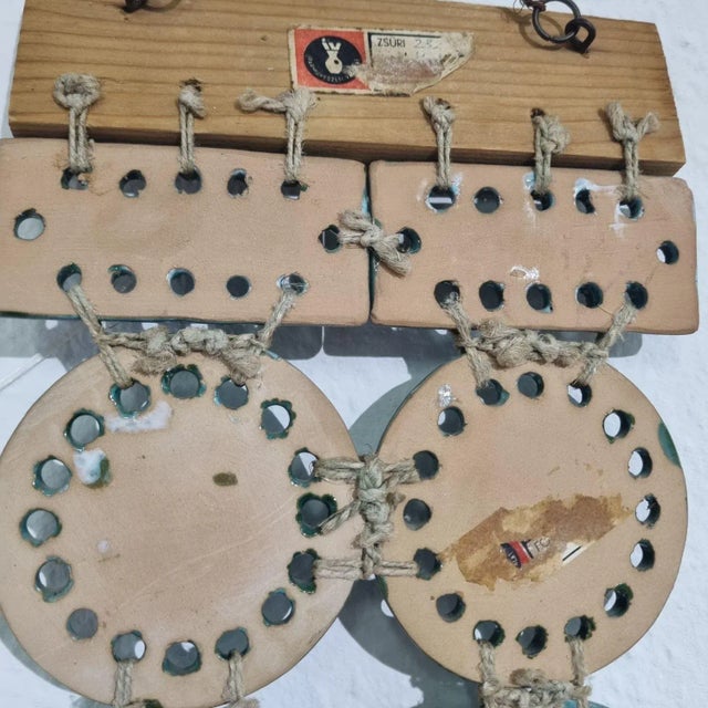 Vintage Industrial Ceramic Wall Decoration, 1970s For Sale - Image 12 of 14