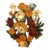 1930s Tole Floral Fireplace Screen For Sale