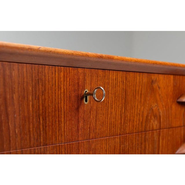Chest of Drawers in Teak by Johannes Sorth for Nexo Mobelfabrik, Denmark, 1960s For Sale - Image 9 of 14
