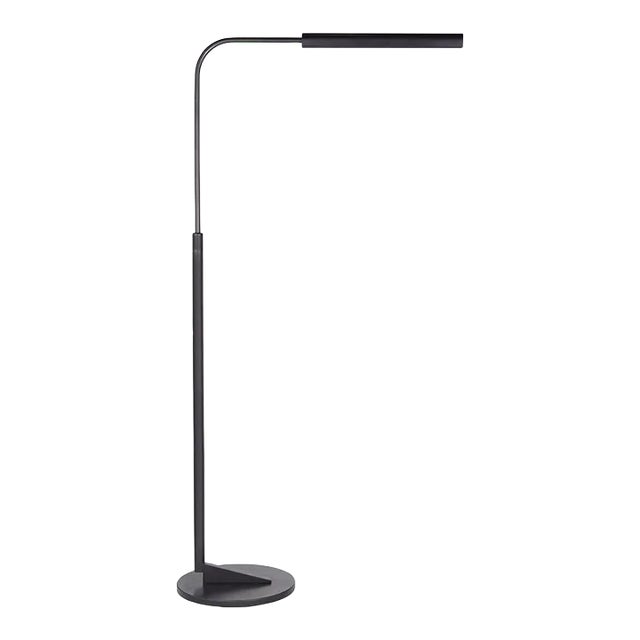 Ian K. Fowler for Visual Comfort Signature Austin Adjustable Floor Lamp in Aged Iron For Sale