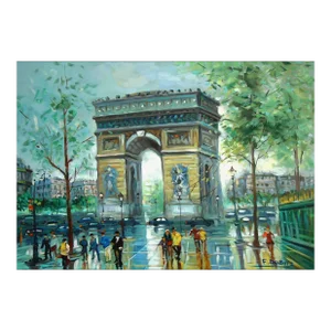 Francois Dubois Arc De Triomphe Signed & Numbered Giclee