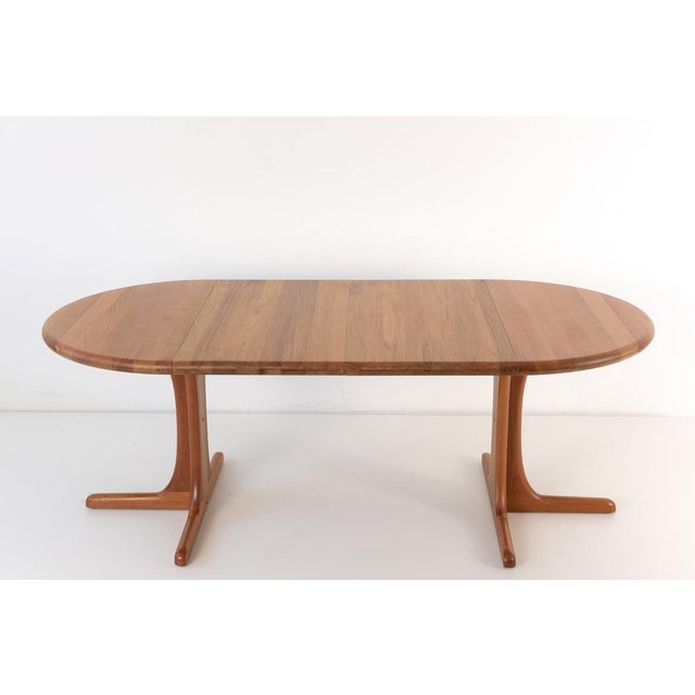 Wood Scandinavian Teak Dining Table from Dyrlund, 1970s For Sale - Image 7 of 18
