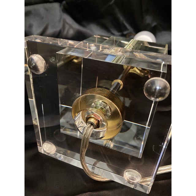 Early 21st Century Early 21st Century Victoria Hagan Glass Table Lamp For Sale - Image 5 of 13