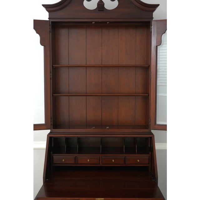 Ethan Allen Ethan Allen Georgian Court Cherry Secretary Desk For Sale - Image 4 of 18