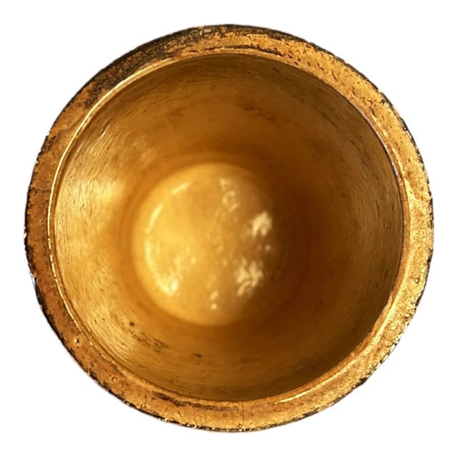 Italian Vase in Sahara Decor by Aldo Londi, 1960s For Sale - Image 6 of 8