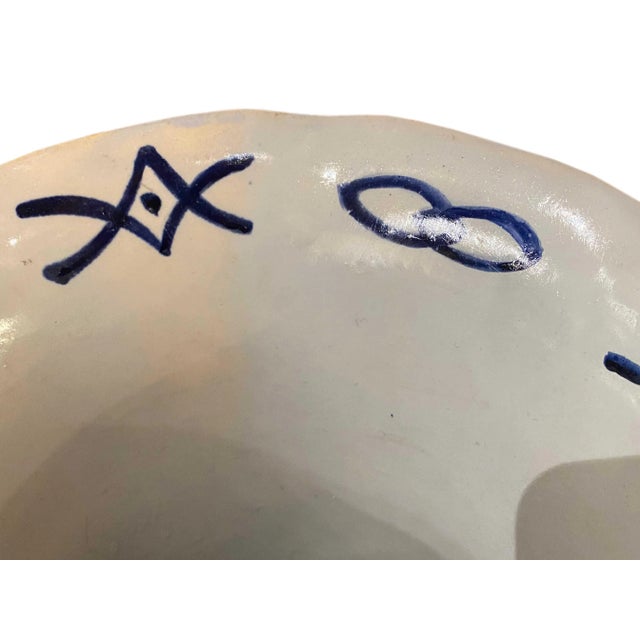 19th Century Delft Blue and White Vases - a Pair For Sale - Image 5 of 8