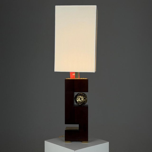 Esperia Hermes Table Lamp by Angelo Brotto for Esperia, 1970s For Sale - Image 4 of 18