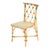 Juliette Rattan Chair by Creel and Gow For Sale In New York - Image 6 of 7