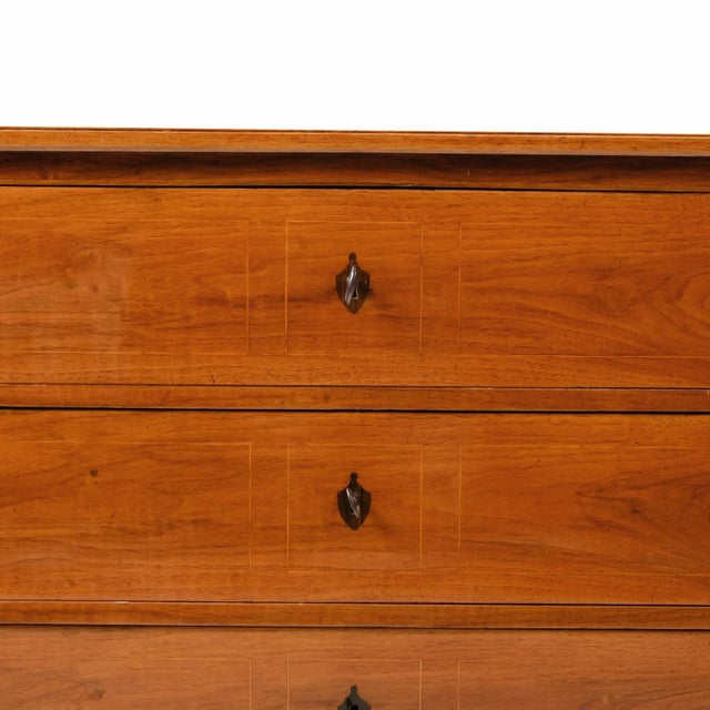 Antique Chest of Drawers in Walnut, 1780s For Sale - Image 5 of 8