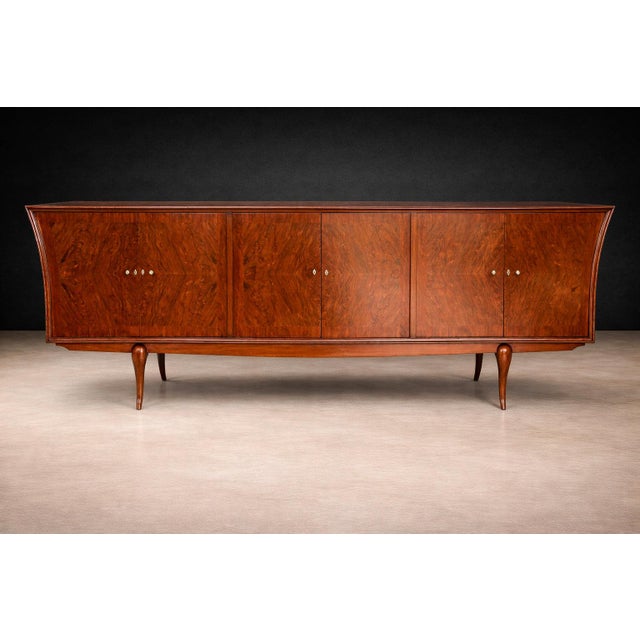 Caviuna Wood Credenza by Giuseppe Scapinelli for Zullo Sonato, Brazil, 1950s For Sale - Image 11 of 15