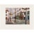 Paper 1950s After Maurice Utrillo "Place Du Tertre", First Edition Cottage Style Lithograph For Sale - Image 7 of 7