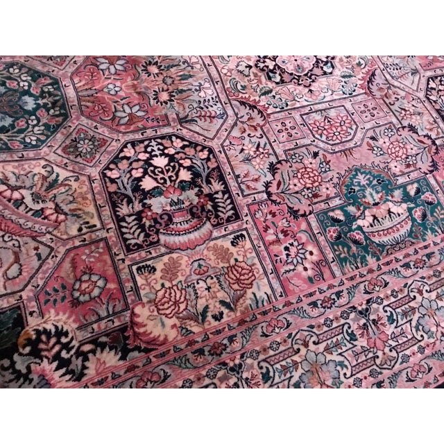 Vintage Indian Punjab Rug, 1980s For Sale - Image 13 of 17