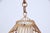 Beige Oval Mirror Set and Bamboo Chandelier attributed to Franco Albini, 1960s, Set of 2 For Sale - Image 8 of 18