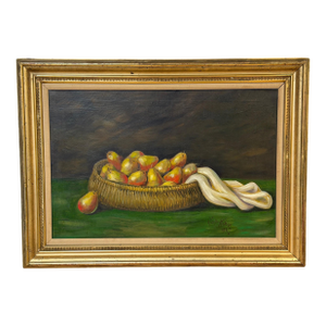 Walt Kuhn (1877–1949) Still Life with Pears in Basket, 1947