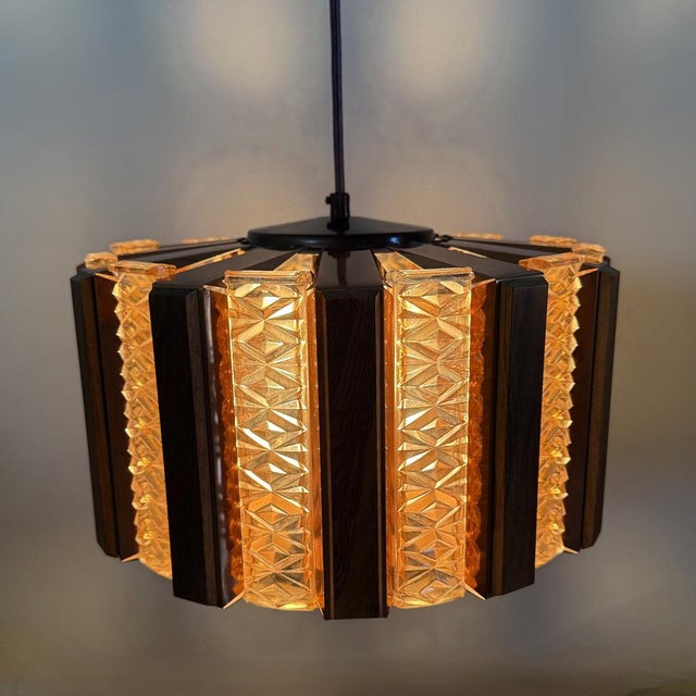 Danish Pendant Lamp by Werner Schou for Coronell Elektro, 1960s For Sale - Image 16 of 18