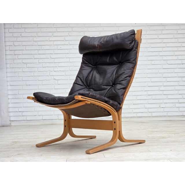Norwegian Siesta Lounge Chair by Ingmar Relling for Westnofa, 1970s For Sale - Image 13 of 18