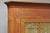 Late 19th Century Antique Colonial Primitive Cherry Wood Glass Front Corner China Cabinet Cupboard For Sale - Image 5 of 18