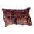 Pillow W/Antique Persian Sarouk Rug Fragment, 1' X 1'5" For Sale