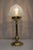 Art Deco Table Lamp with Opaline Glass Shade, 1920s For Sale - Image 3 of 4