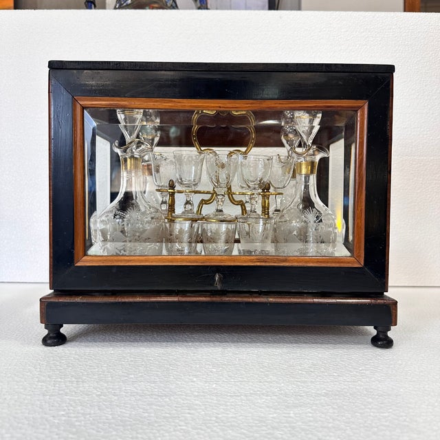 Napoleon III Crystal Liquor Decanter from Baccarat, France, 1880s, Set of 21 For Sale - Image 6 of 18