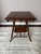Brown Antique Solid Wood Barley Twist Lamp Side/Table With Claw Feet After Merklen Furniture Company For Sale - Image 8 of 12