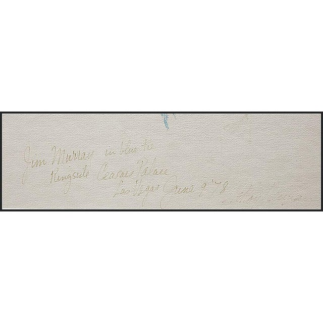 Leroy Neiman Late 20th Century Hall-Of-Famer Jim Murray, LeRoy Neiman For Sale - Image 4 of 4
