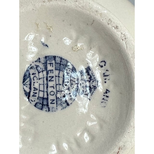 1950s Blue & White Transferware Pitchers For Sale - Image 5 of 8