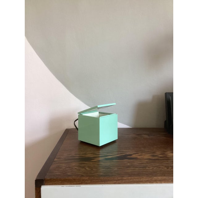 Cuboluce table lamps by opi milano for cini & nils, 1970s, italy minimal design very high quality. Fully functional. The...