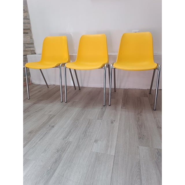 Hélène Chairs from Bericoplast, 1990s, Set of 3 For Sale - Image 3 of 17