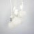 5-Light Battuto Effect Cascade Ceiling Lamp from Limburg, 1970s For Sale - Image 4 of 11