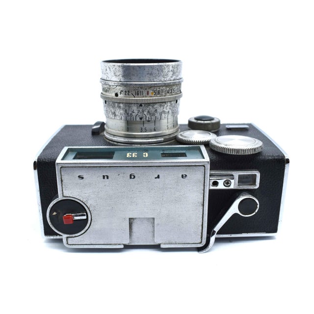 Mid 20th Century Argus C33 35mm Film Rangefinder Camera Usa For Sale - Image 6 of 8