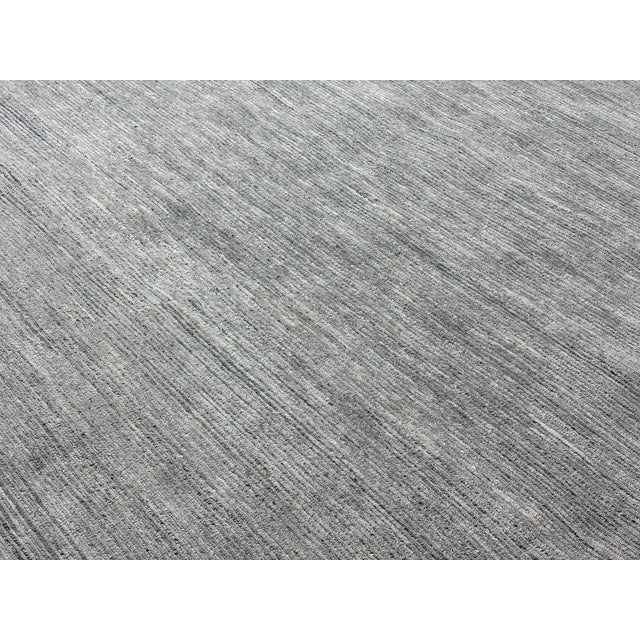 Rh Performance Rug – 9' × 12' Marled Ocean (Attributed) | Hand-Loomed Performance Construction | Textural Contemporary Design For Sale - Image 18 of 18