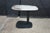Black Late 20th Century Lerin Ceramic Faux Marble Modern Contemporary End Table 26" For Sale - Image 8 of 15
