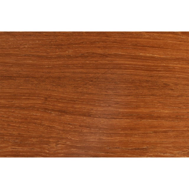 Expanding Danish Teak Oval Trestle Leg Dining Table by Rasmus For Sale - Image 11 of 17