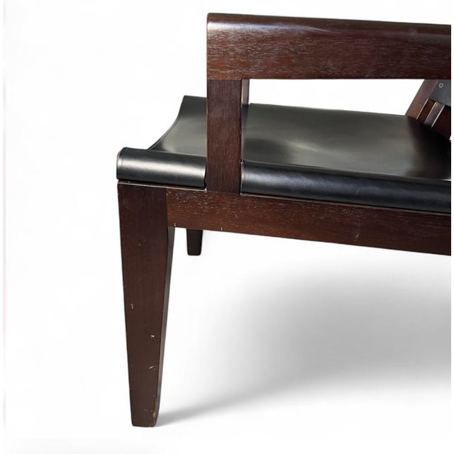 Christian Liaigre Christian Liaigre Lounge Chair For Sale - Image 4 of 7