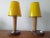 Wood Mid-Century Table Lamps, 1950s, Set of 2 For Sale - Image 7 of 9