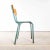 Brown French 510 Aqua Stacking Dining Chair from Mullca, 1950s For Sale - Image 8 of 11
