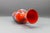 Italian Opaline Florence Glass Vase in Red and Grey, 1970s For Sale - Image 12 of 15