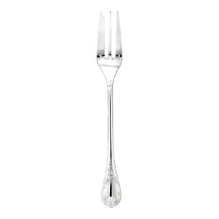 Christofle Serving Fork Marly Silver Plate For Sale